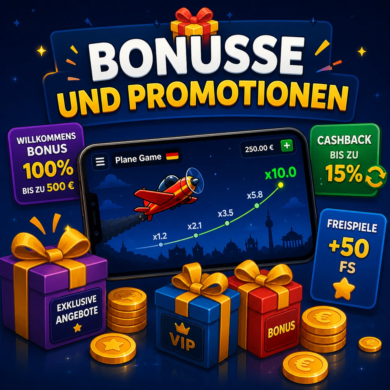 🎁 Bonusse und Promotionen